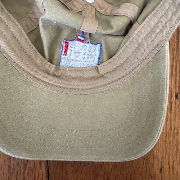 Otto Hamilton Marine Cap OS Embroidered Khaki Cap Adjustable Strap - Picture 7 of 7